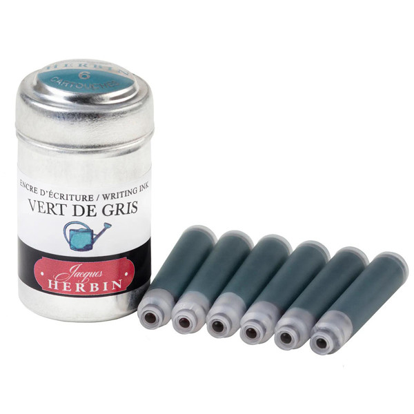 J.Herbin inktpatronen Vert de Gris