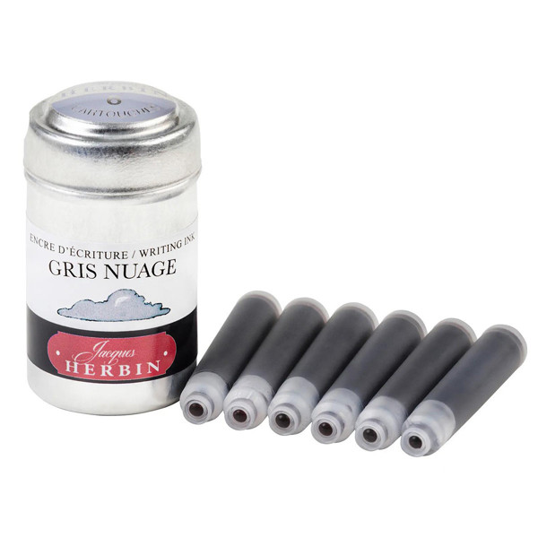 J.Herbin inktpatronen Gris Nuage