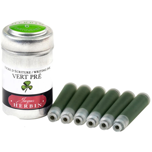 J.Herbin inktpatronen Vert Pré