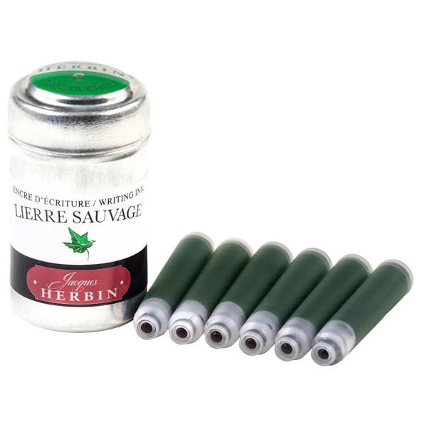 J.Herbin inktpatronen Lierre Sauvagé