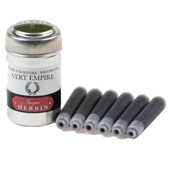 J.Herbin inktpatronen Vert Empire