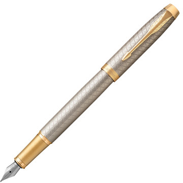 Parker IM Premium Warm Grey GT vulpen