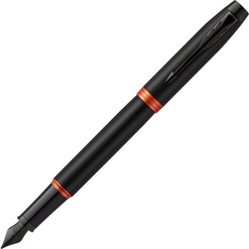 Parker IM Vibrant Rings Flame Orange vulpen
