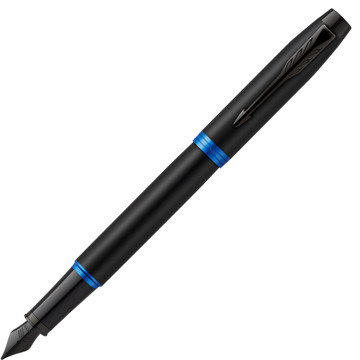 Parker IM Vibrant Rings Marine Blue vulpen