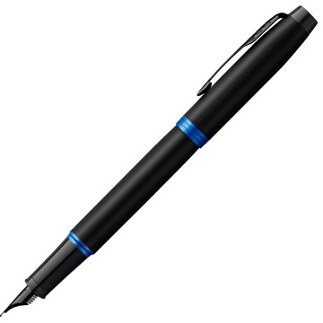 Parker IM Vibrant Rings Marine Blue vulpen
