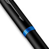 Parker IM Vibrant Rings Marine Blue vulpen