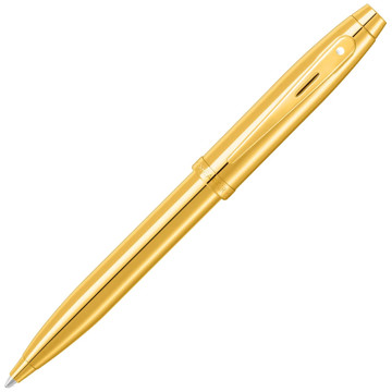 Sheaffer 100 Glossy PVD Gold balpen
