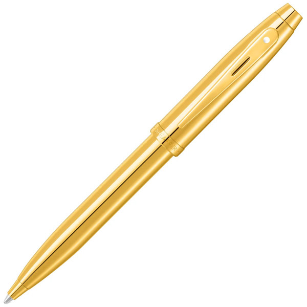 Sheaffer 100 Glossy PVD Gold balpen