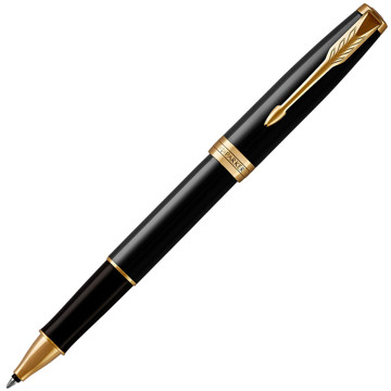 Parker Sonnet Black Lacquer GT rollerball