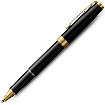 Parker Sonnet Black Lacquer GT rollerball