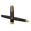 Parker Sonnet Black Lacquer GT vulpen