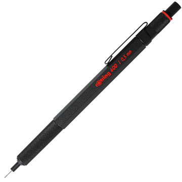 Rotring 600 0.5mm Black vulpotlood