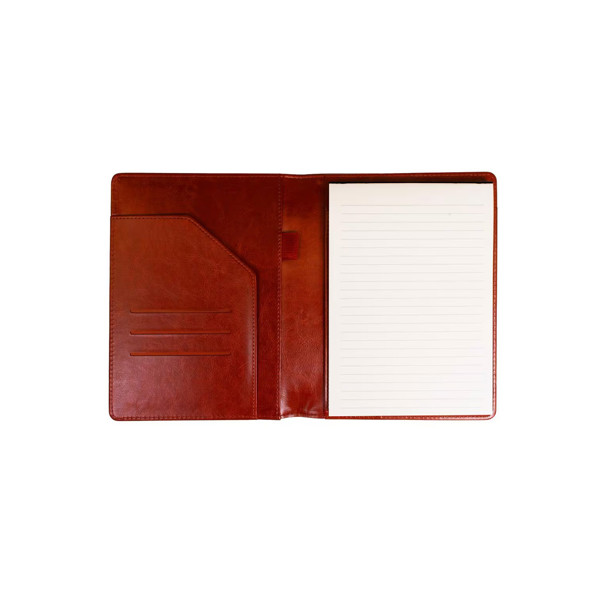 schrijfmap Multo Hannibal A5 Cognac