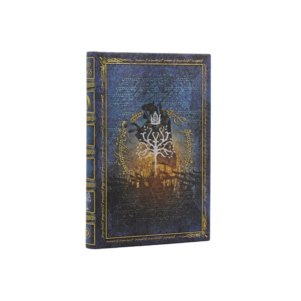 Paperblanks Lord of the Rings - The Crown Reclaimed Midi blanco