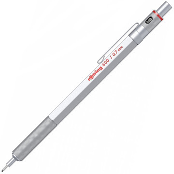 Rotring 600 0.7mm Silver vulpotlood
