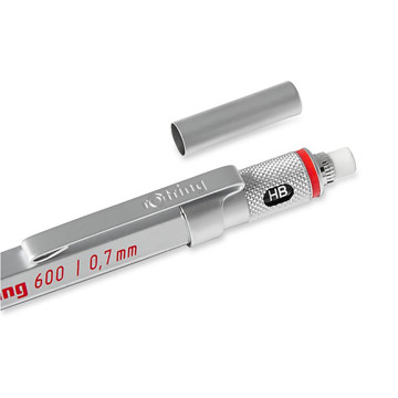 Rotring 600 0.7mm Silver vulpotlood