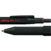 Rotring 600 Multi Pen - Black  - vulpotlood 0.5mm balpen rood, zwart