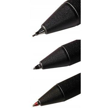 Rotring 600 Multi Pen - Black  - vulpotlood 0.5mm balpen rood, zwart