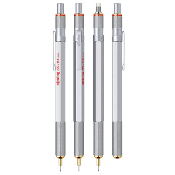 Rotring 800 0.5mm Silver vulpotlood