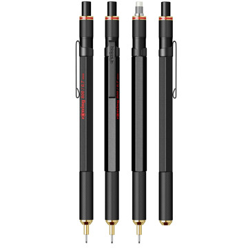 Rotring 800 0.7mm Black vulpotlood