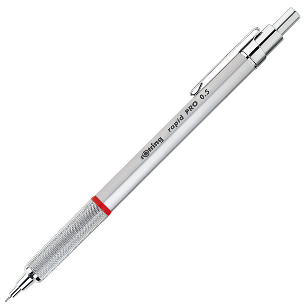 Rotring Rapid Pro 0.5mm Silver vulpotlood