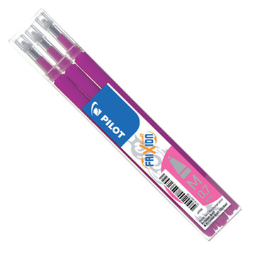 rollerball vulling Pilot Frixion FR7 Ball 0.35mm Pink   - 3stuks