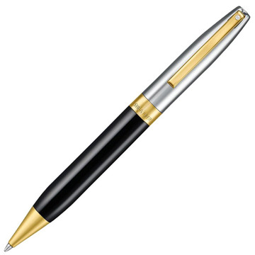 Sheaffer Legacy Heritage Glossy Black  - Chrome Cap GT balpen