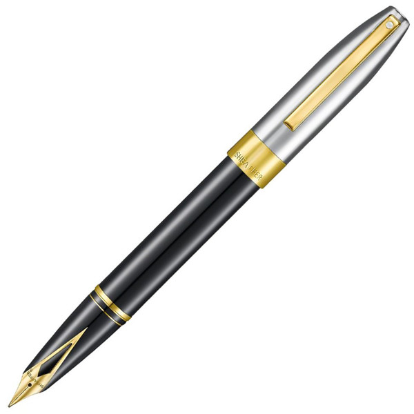 Sheaffer Legacy Heritage Glossy Black - Chrome Cap GT vulpen