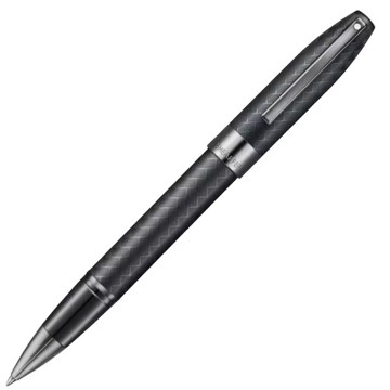 Sheaffer Legacy Heritage Matte Black Chevron PVD rollerball