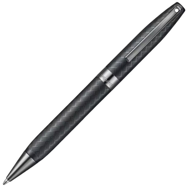 Sheaffer Legacy Heritage Matte Black Chevron PVD balpen