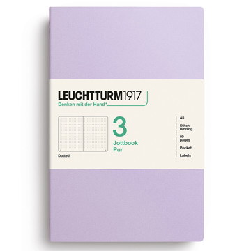 LEUCHTTURM1917 Jottbook Pur Medium A5 Flexcover dotted Lilac