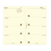 filofax Personal calendarium 7 dagen op 2 pagina's  Engels blanco cotton cream