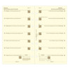 filofax Personal calendarium 7 dagen op 1 pagina    5-talig cotton cream