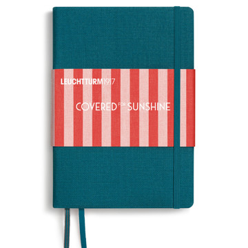 Leuchtturm1917 Covered for Sunshine Medium A5 notitieboek Atlantic dotted