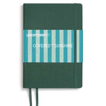 Leuchtturm1917 Covered for Sunshine Medium A5 notitieboek Pinetree dotted