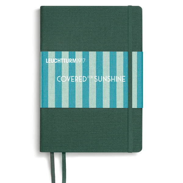 Leuchtturm1917 Covered for Sunshine Medium A5 notitieboek Pinetree dotted