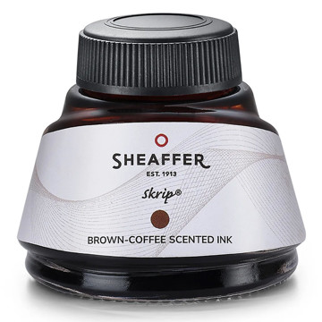 Sheaffer inkt 50ml Brown met koffiegeur