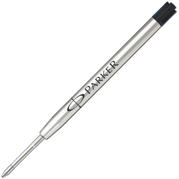 Parker balpenvulling QuinkFlow Black 1.0mm medium - 3stuks