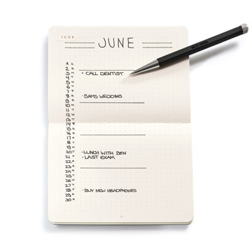 Leuchtturm1917 Bullet Journal Pocket Purple26 3-pack