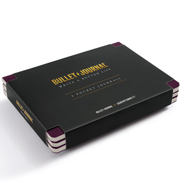 Leuchtturm1917 Bullet Journal Pocket Purple26 3-pack