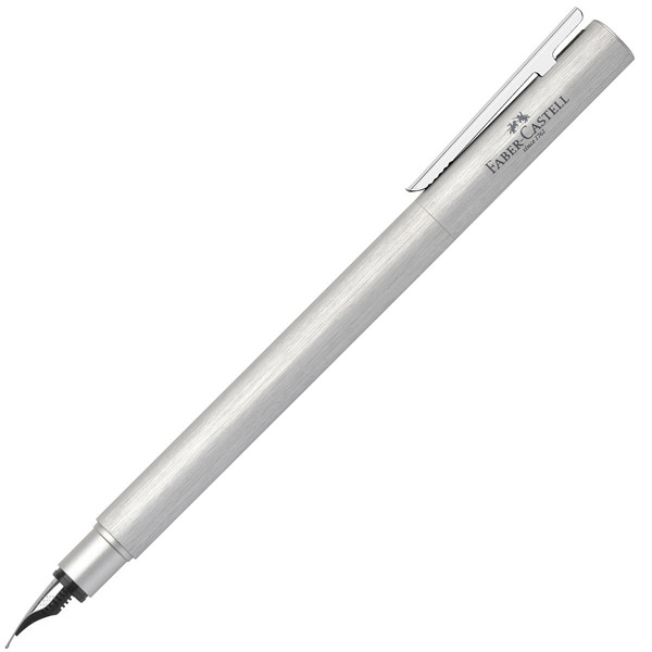 Faber-Castell Neo Slim Aluminium Serenity Blue balpen