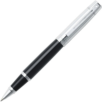 Sheaffer 300 Glossy Black - Chrome Cap CT balpen