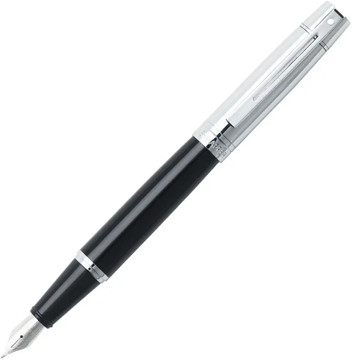Sheaffer 300 Glossy Black - Chrome Cap CT vulpen