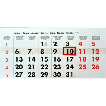 kalender Quantore - 4 maandskalender