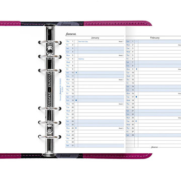 Filofax Personal jaarplanner verticaal 