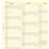 Afbeelding van Filofax A5 jaarplanner verticaal 2027 cotton cream
