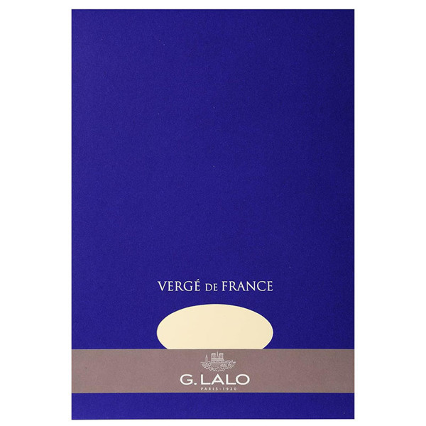 G.Lalo Vergé de France A4 schrijfblok Ivoor