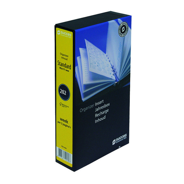 Succes calendarium Standard 7 dagen op 2 pagina's box 