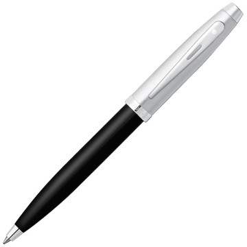Sheaffer 100 Black - Chrome Cap balpen