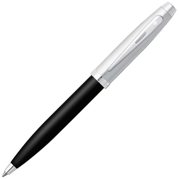 Sheaffer 100 Black - Chrome Cap balpen